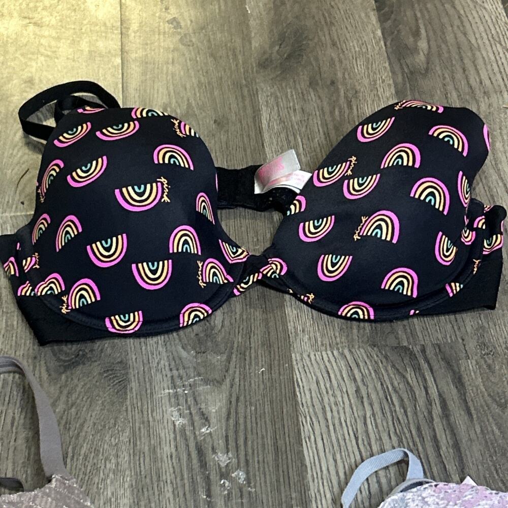 Lot Of 5 Victoria's Secret Bra’s 36C Various Fits See Pictures 4 VS 1 PINK - Picture 2 of 16